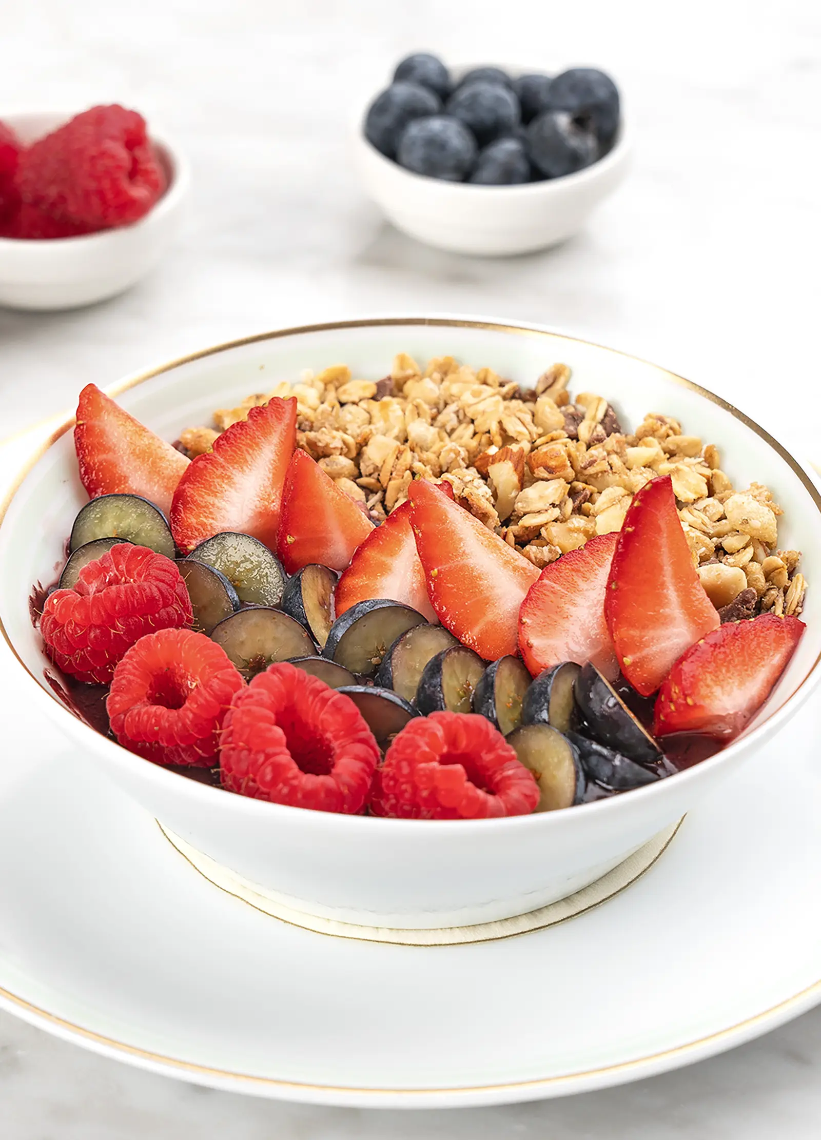 Acai Bowl - beautifully plated and ready to enjoy