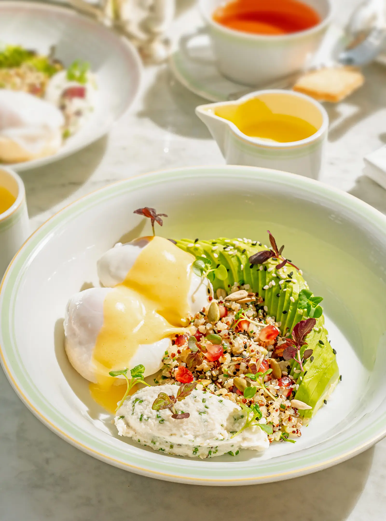 Breakfast Bowl - beautifully plated and ready to enjoy