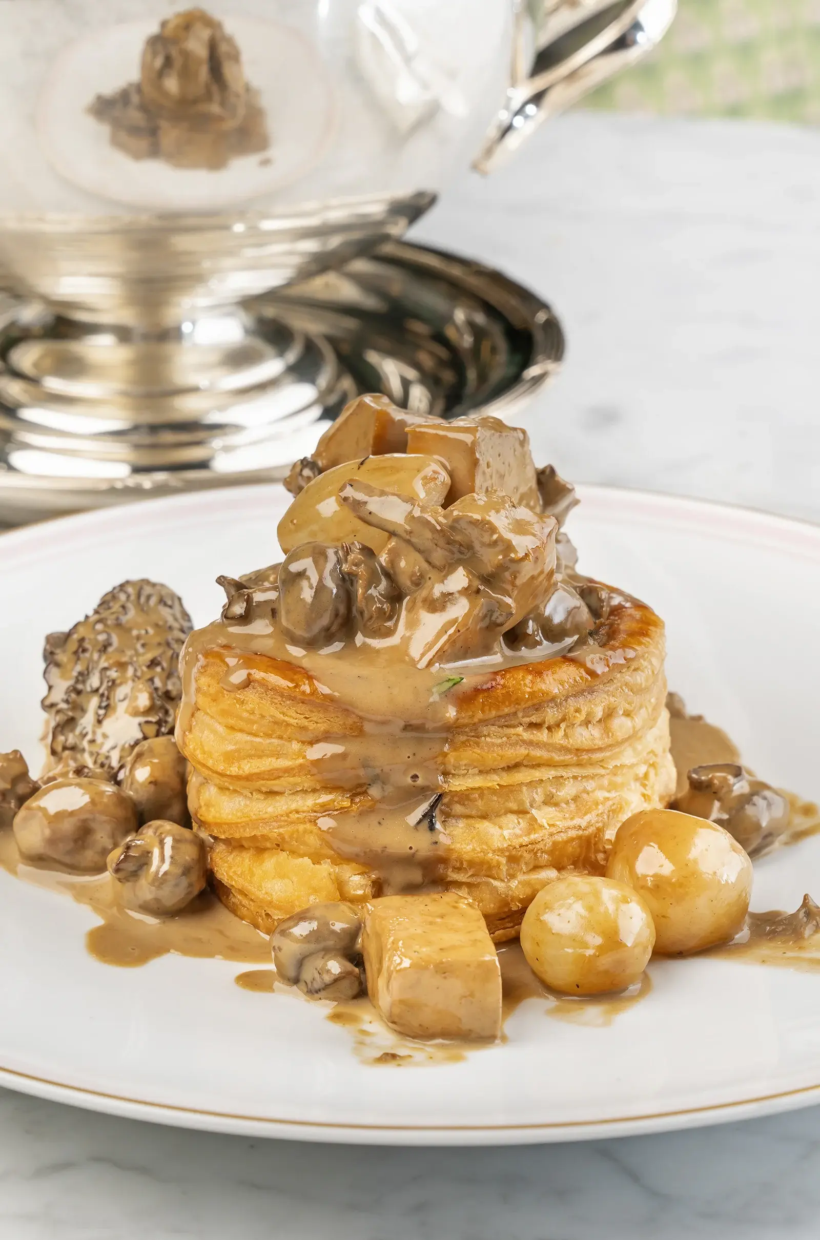 Vol au vent « Grande Tradition » - beautifully plated and ready to enjoy