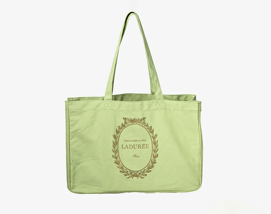 Green Ladurée Tote Bag