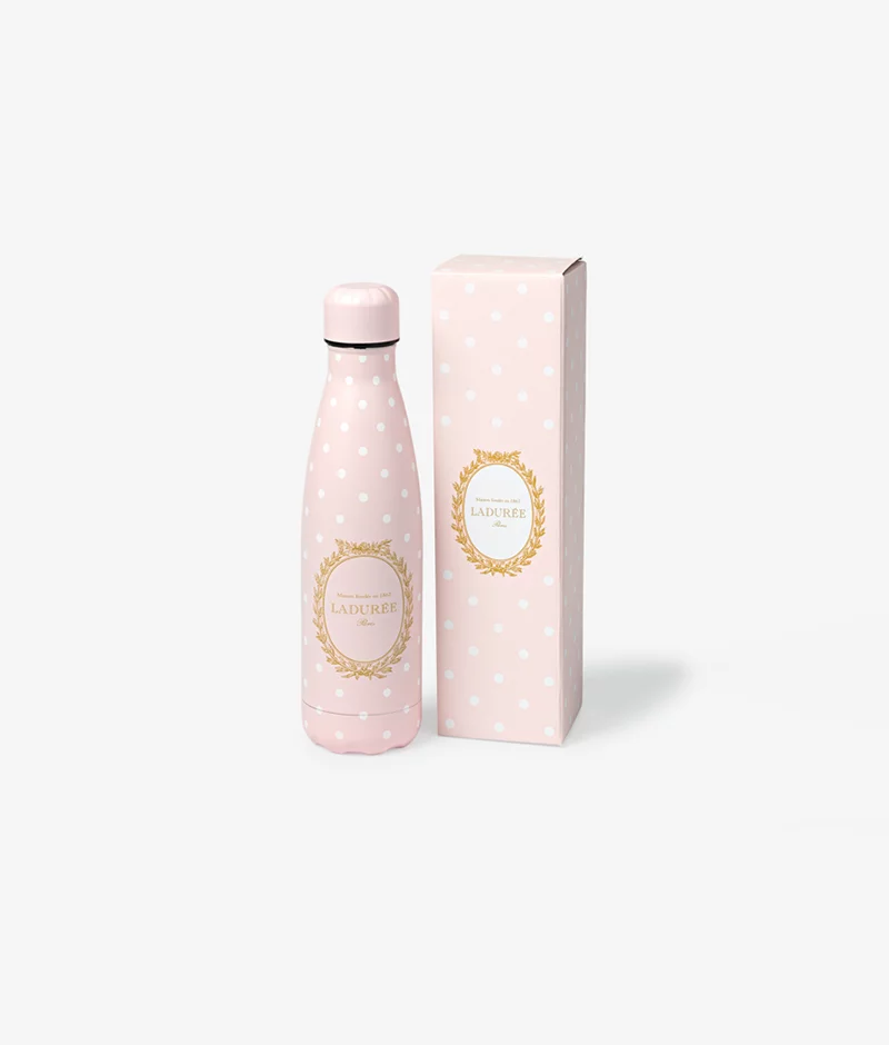 Ladurée Pink Water Bottle
